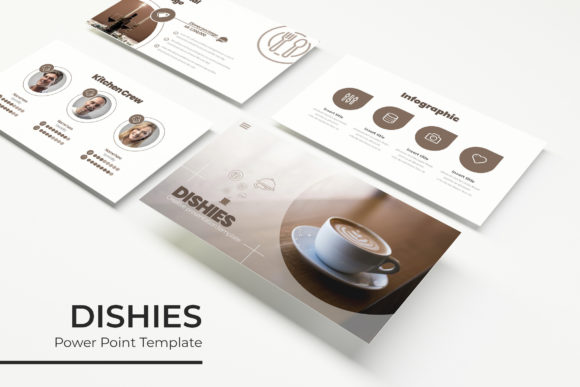 Dishies Power Point Template: 150+ Slides for Impactful Presentations