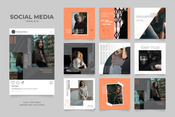 Geever Social Media Template: Elevate Your Brand's Visual Presence