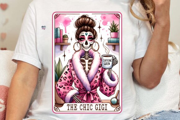 Gigi Skeleton Tarot Card PNG: Creative Design Guide