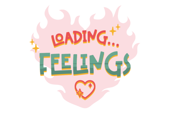 Loading Feelings: Digital-Age Emotion in Fiery Pink