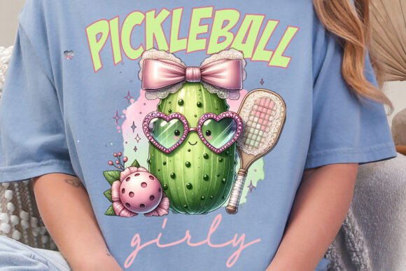 Pickleball Girly Coquette PNG: A Stylish Design Asset