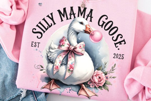 Silly Mama Goose PNG Mothers Day