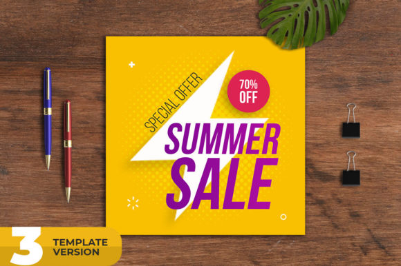 Summer Sale Social Media Banner: Your Design Shortcut